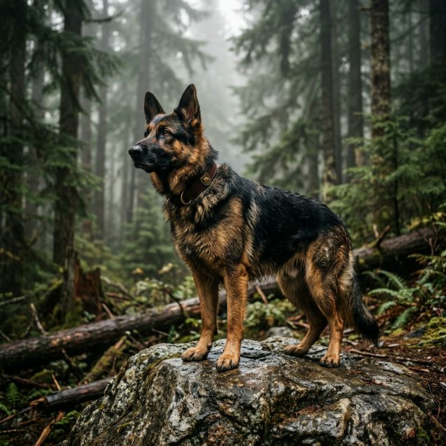 "Pack Leader Portrait Style"